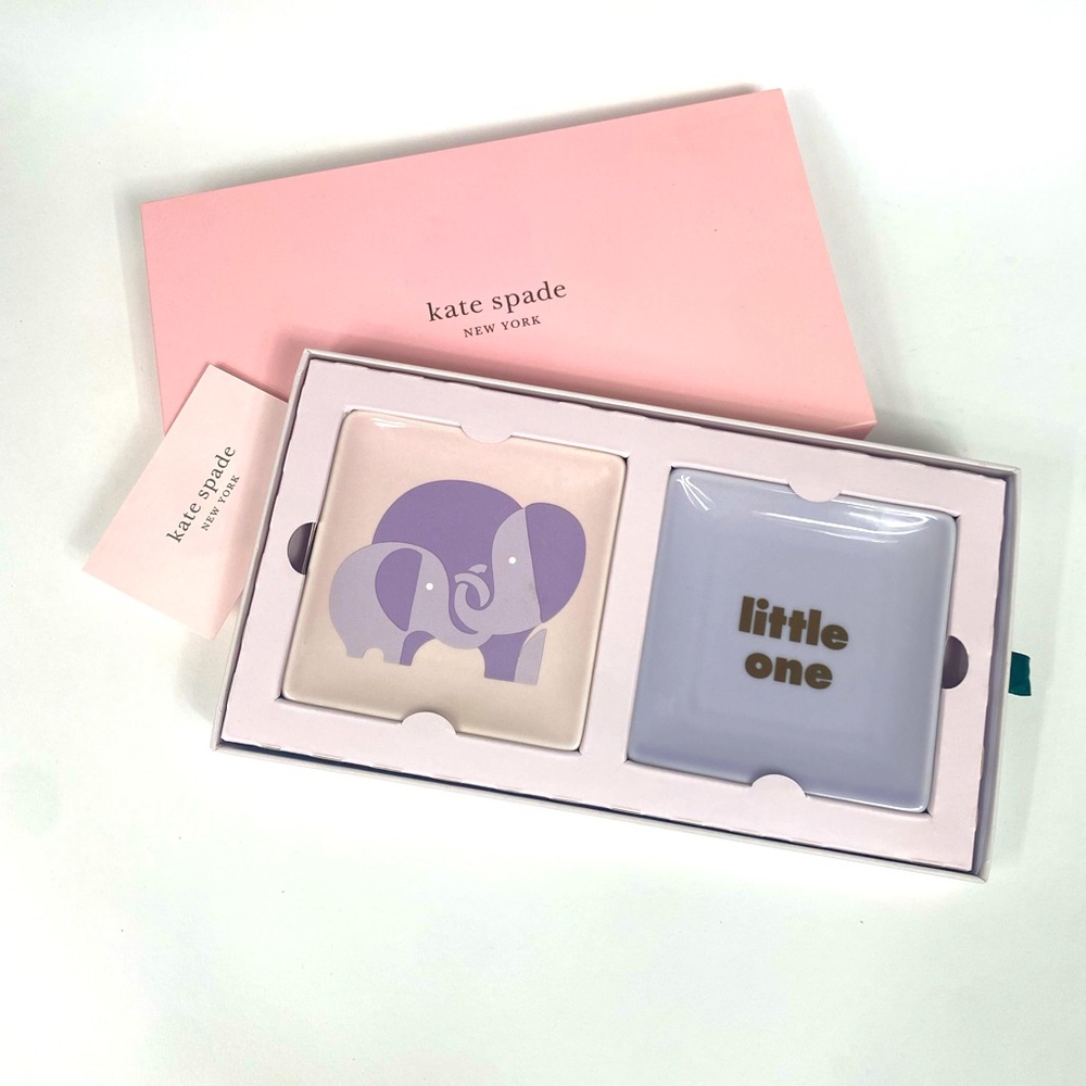 NEW Kate Spade Sweet Talk Little One Dish Set